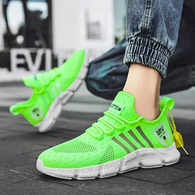 Men's Sneakers Women's Running Shoes for Men Breathable Classic Sports Casual Shoes Men Girls Walking Footwears Tennis