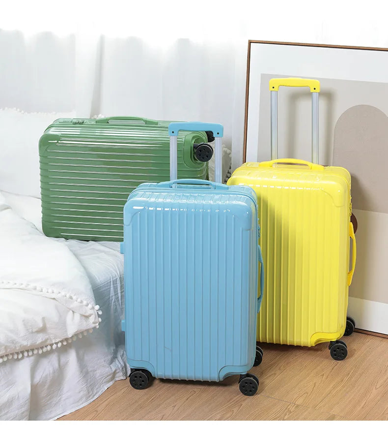 TRAVEL TALE 20"24"28" Inch 3 Piece Travel Suitcase Set ABS Trolley Case Designer Luggage Set On Wheels