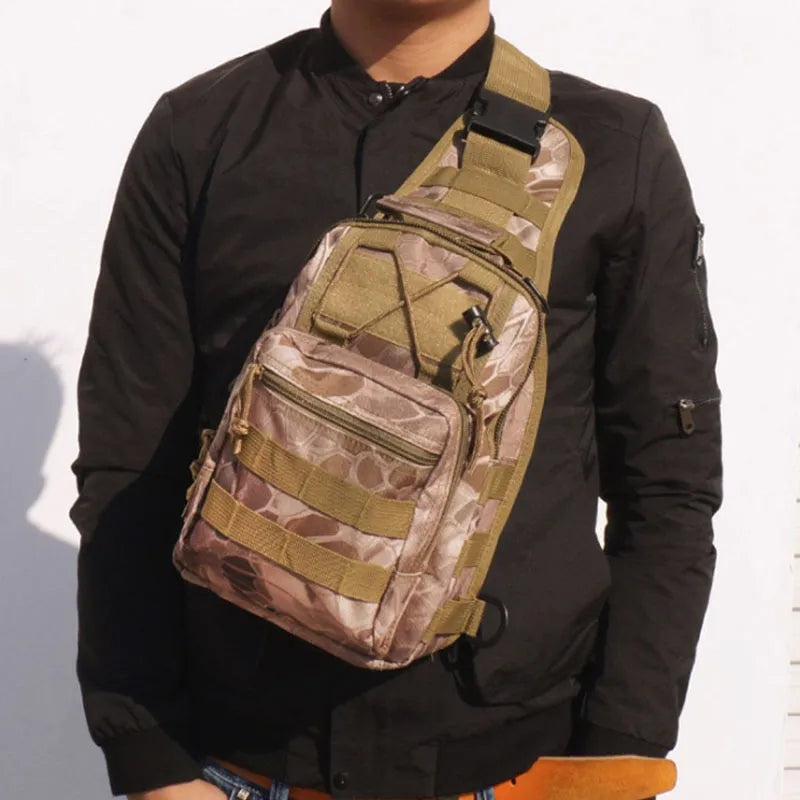 Outdoor Military Tactical Sling Sport Travel Chest Bag Shoulder Bag For Men Women Crossbody Bags Hiking Camping Equipment