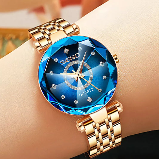 2024 Fashion Watches For Women Ladies Luxury Brand Quartz Relogio Feminino Female Montre Reloj Mujer Zegarek Damski