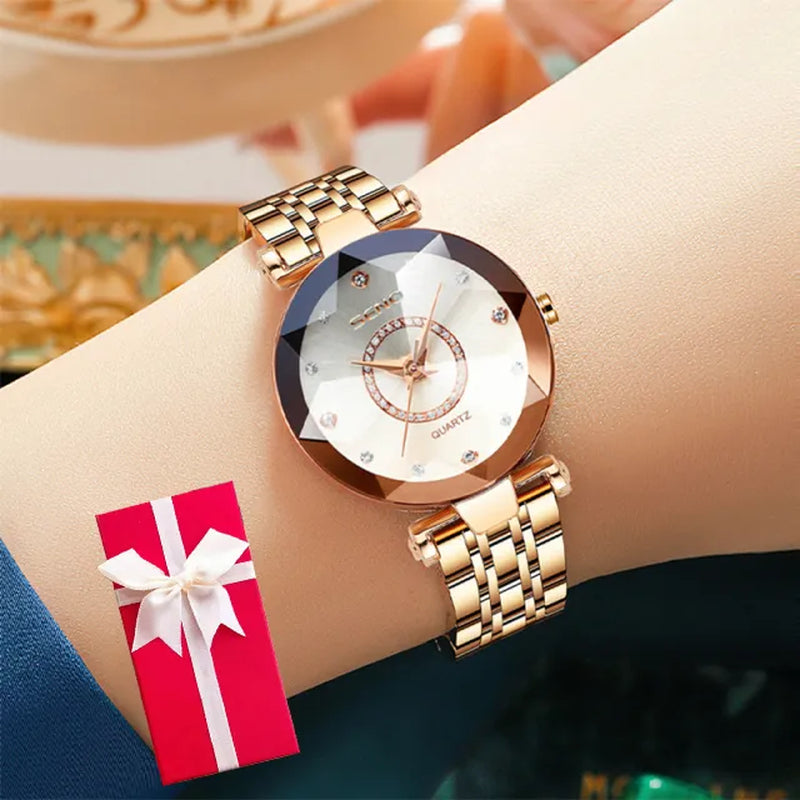 Elegant 2024 Women's Fashion Watches: Luxury Quartz Timepieces Relogio Feminino, Montre Reloj Mujer