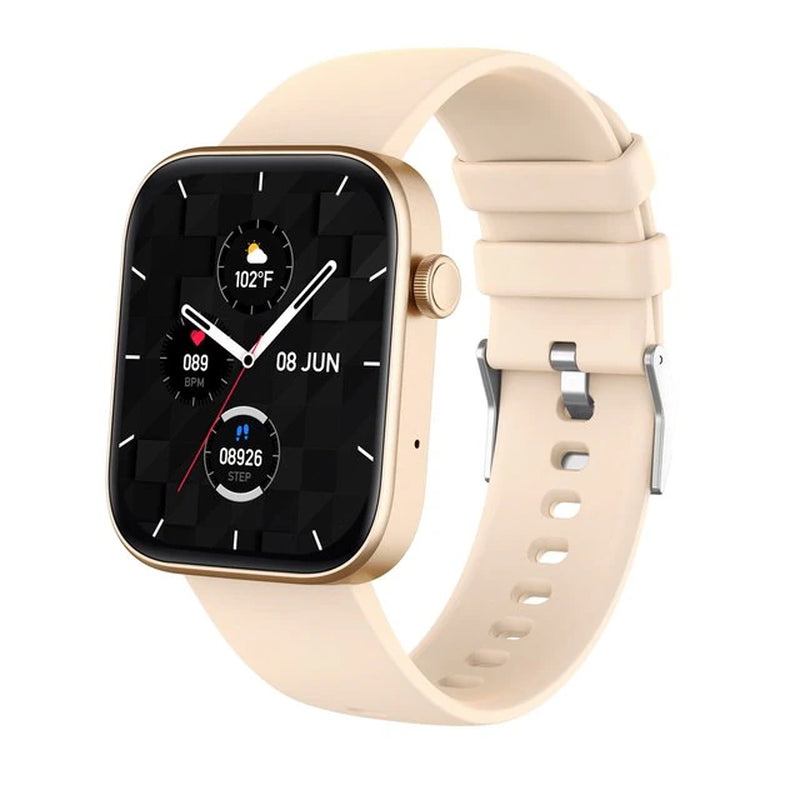 P71 Voice Calling Smartwatch: Health Monitoring, IP68 Waterproof, Smart Notifications, Voice Assistant, for Men & Women