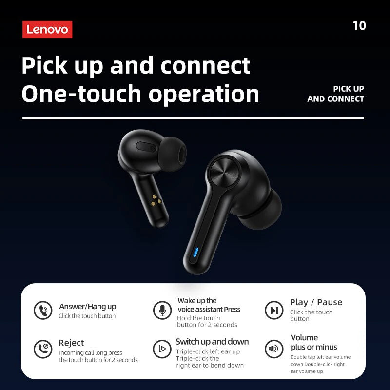 LP3 Pro Earphones: TWS Bluetooth 5.0 Wireless, HIFI Music Headset, Display, Gaming Earbuds, 1200mAh Battery