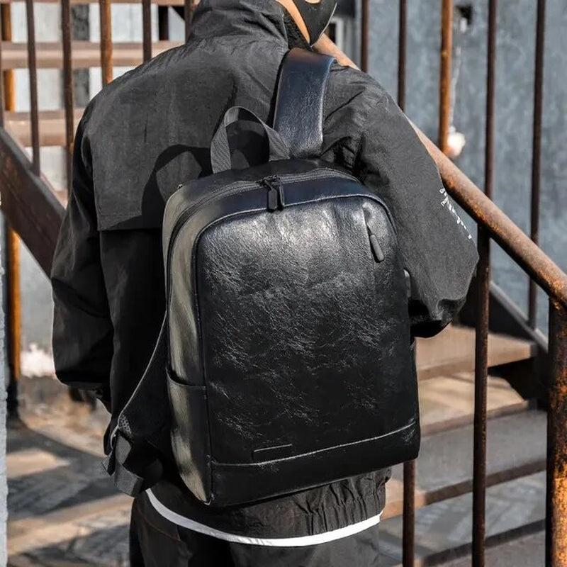 Experience convenience with a 15.6 Inch Men's Business Backpack - Lightweight, USB Charging, Perfect for Travel