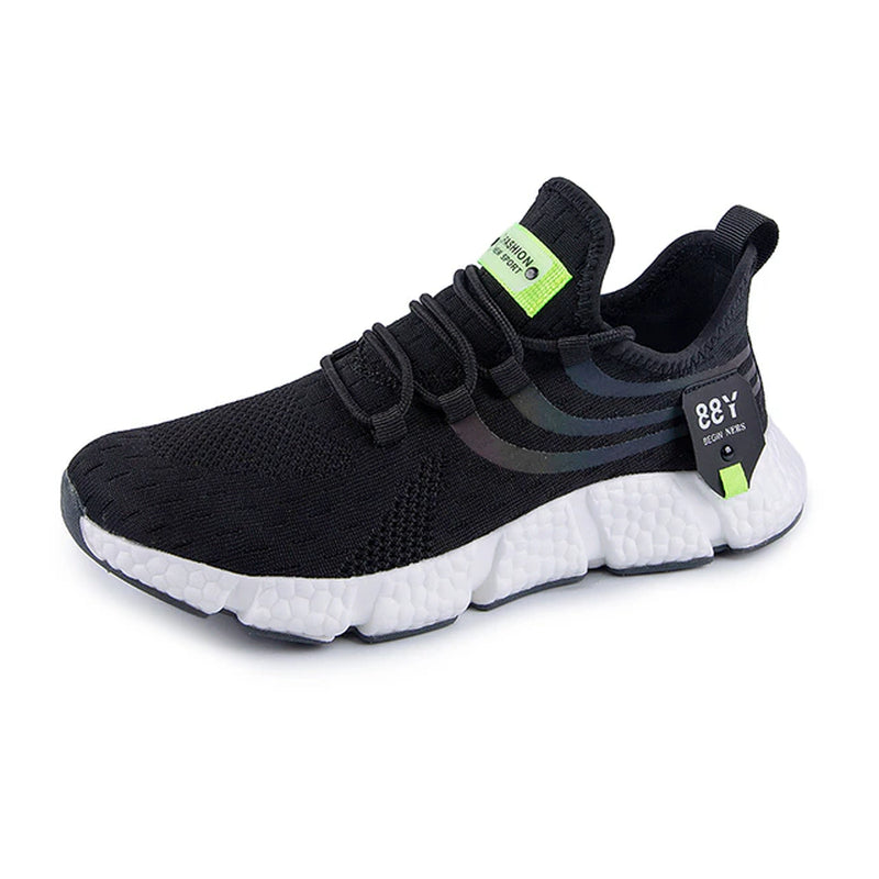 Stylish Men's Breathable Casual Sneakers: Classic Design, Comfortable Fit, Ideal for Outdoor Activities. Tennis Shoes for Men