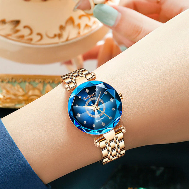 Elegant 2024 Women's Fashion Watches: Luxury Quartz Timepieces Relogio Feminino, Montre Reloj Mujer